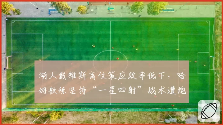 湖人戴维斯高位策应效率低下，哈姆教练坚持“一星四射”战术遭炮轰